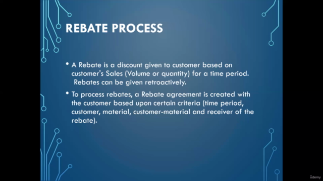 SAP SD Rebates - Be a rebates expert – Screenshot 3