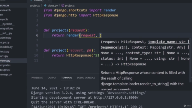 Django Python: Build a Full Stack Website with Features – Screenshot 2