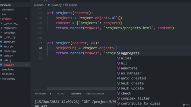 Django Python: Build a Full Stack Website with Features – Screenshot 3