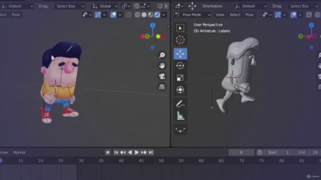 Personagem 3D Hand painted no Blender - Screenshot_04