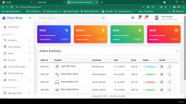 React Js With Laravel Build Complete PWA Ecommerce Project – Screenshot 2