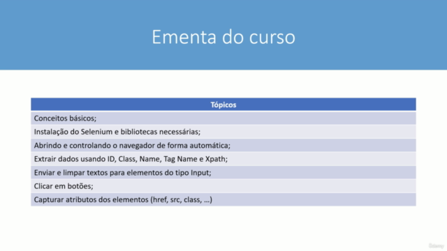 Extração de dados da WEB com Python e Selenium – Screenshot 1