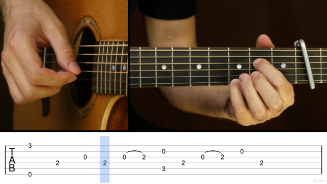 Fingerstyle Guitar with RIVER FLOWS IN YOU - Easy way – Screenshot 2