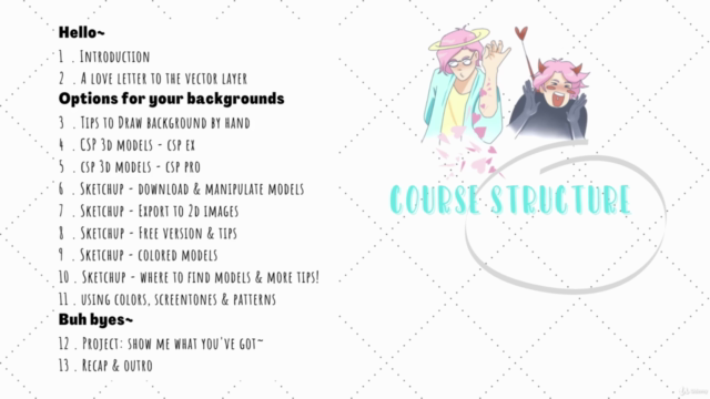 Webtoon/comic backgrounds using Clip Studio Paint – Screenshot 4