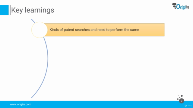 Certificate Course in Patentability Search – Screenshot 2