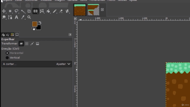 Criação de sprite sheet e tilemap com GIMP – Screenshot 3