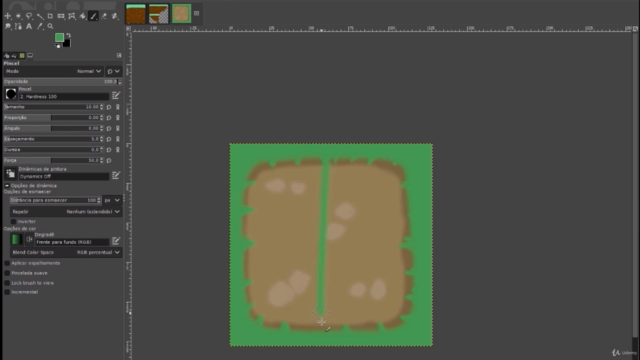 Criação de sprite sheet e tilemap com GIMP – Screenshot 4