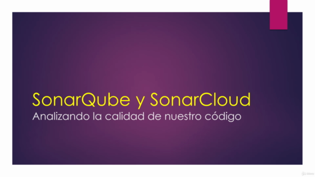 SonarQube y SonarCloud – Screenshot 1