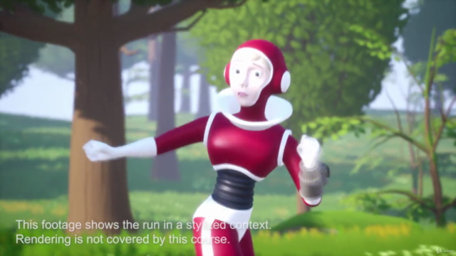 Animate an Anime Inspired Run Animation in Maya – Screenshot 2