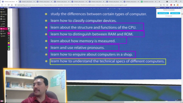 English Computer Users Information Communications Technology – Screenshot 1
