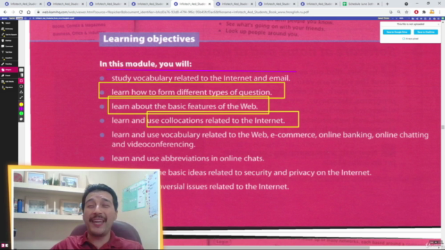 English Computer Users Information Communications Technology – Screenshot 3