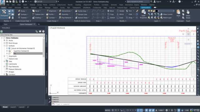 Curso de AutoCAD Civil 3D Básico 2021 – Screenshot 3