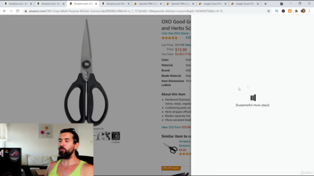 Full Jungle Scout Chrome Extension Tutorial For Amazon FBA – Screenshot 1