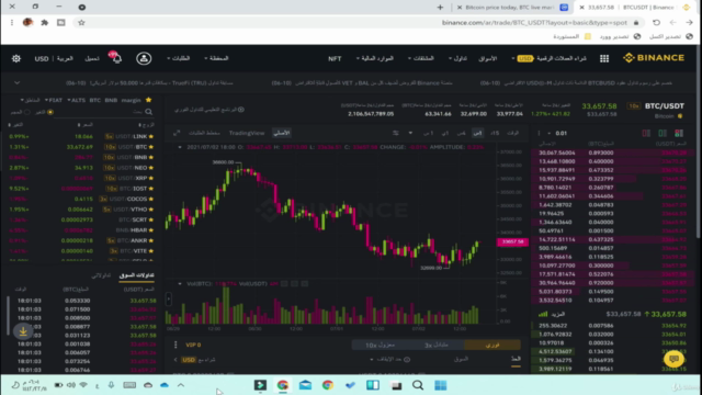 تعلم العملات الرقمية من الالف الى الياء على بينانس Binance – Screenshot 1