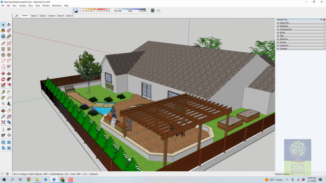 SketchUp Pro For Garden Design - Screenshot_03