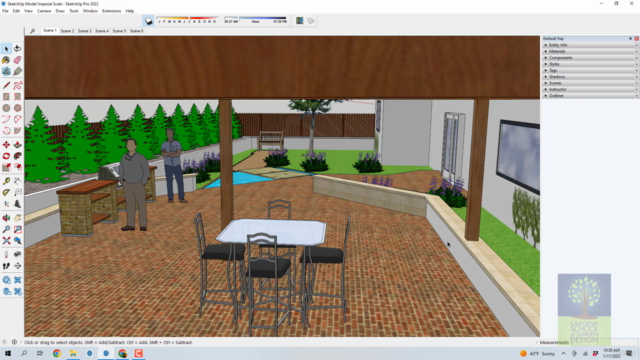 SketchUp Pro For Garden Design - Screenshot_04