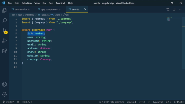 Angular HTTP Communication – Screenshot 2