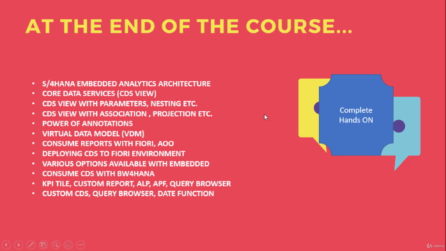 SAP S/4HANA Embedded Analytics Masterclass|Hands On Training – Screenshot 2