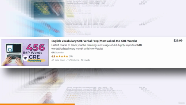 English Vocabulary GRE: 456+ important GRE English Words – Screenshot 2