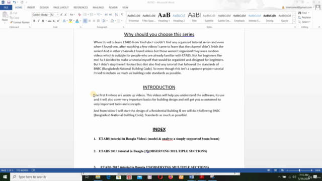ETABS 2017: For Bengali Students – Screenshot 1