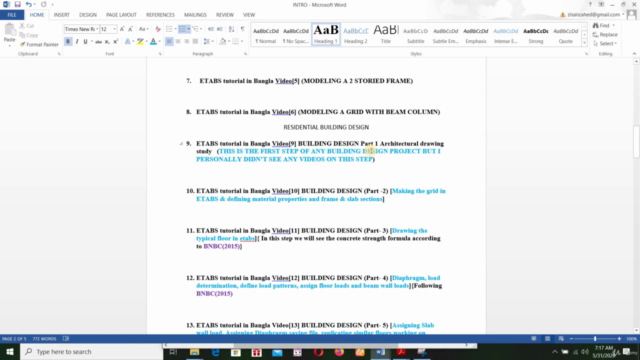ETABS 2017: For Bengali Students – Screenshot 2