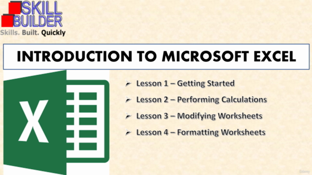 Introduction to Microsoft Excel – Screenshot 3