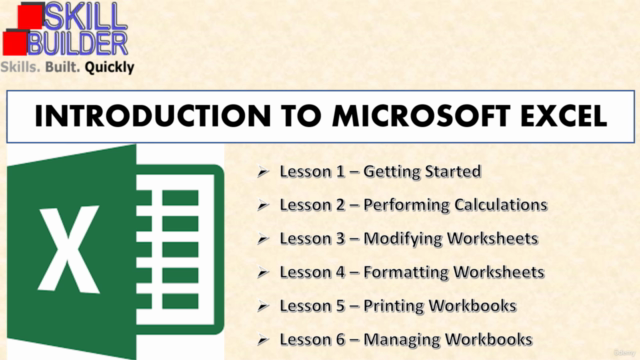Introduction to Microsoft Excel – Screenshot 4