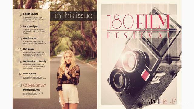 Learn Adobe InDesign: Design a Magazine and More in InDesign – Screenshot 1