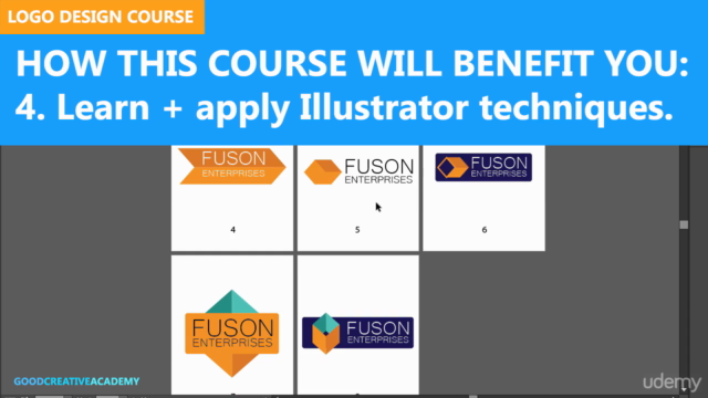 Logo Design Masterclass: Learn Logo Design and Illustrator – Screenshot 3