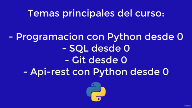 Backend Python desde 0, proyecto real, APIs, JWT, SQL, GIT – Screenshot 3