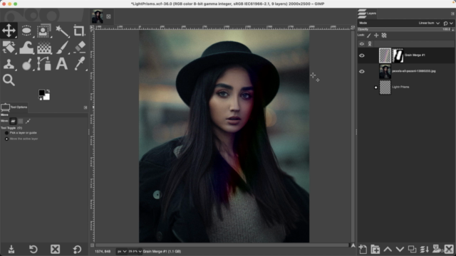 GIMP Light Effects & 77 Free Light Overlays - Screenshot_03