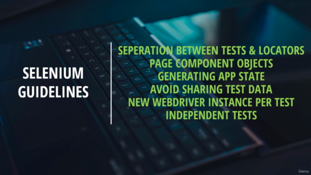 Selenium Java Test Framework & Best Practices - Masterclass – Screenshot 3