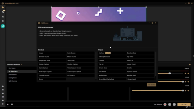 Streamlabs (OBS) 2021 masterclass from beginner to advanced – Screenshot 4