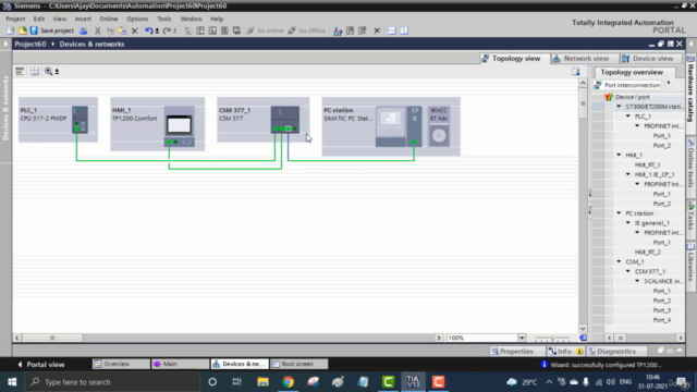 Learn Siemens S7-300 PLC & WinCC HMI or SCADA in TIA Portal – Screenshot 4