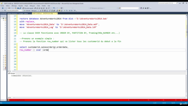 Le Transact SQL avancé pour la Buisness Intelligence - Screenshot_02