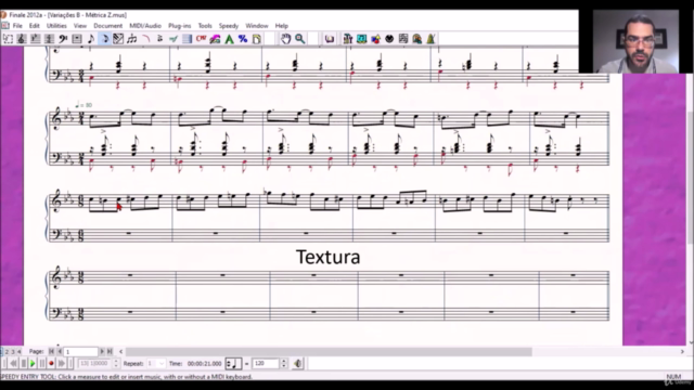 Composição Musical: 4. Variação – Screenshot 2