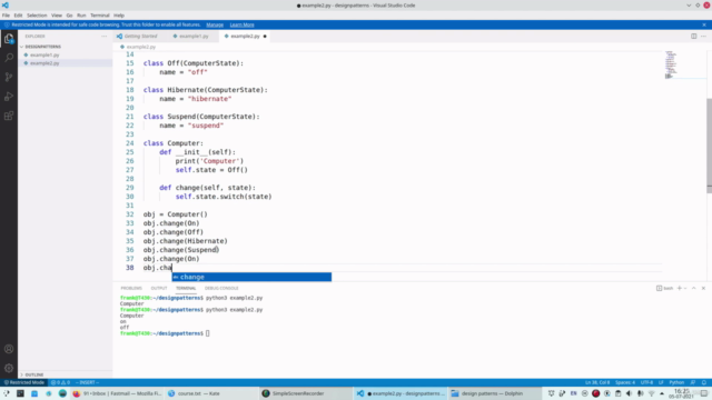 OOP Design Patterns in Python – Screenshot 4