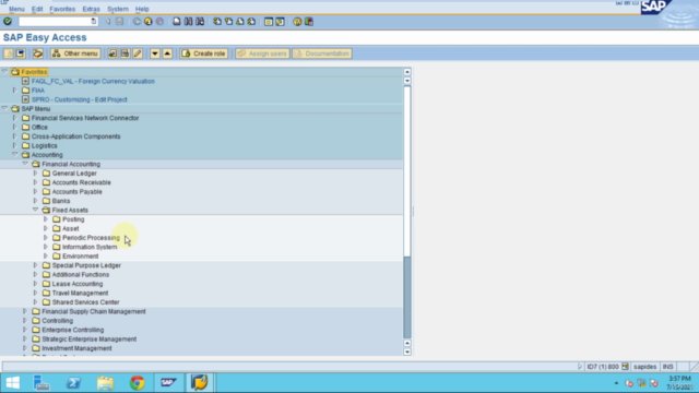 SAP FI Asset Accounting for Beginners – Screenshot 4