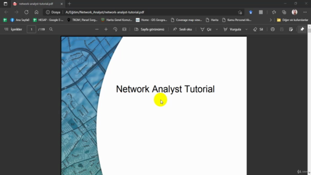 ArcGIS Network Analiz – Screenshot 1