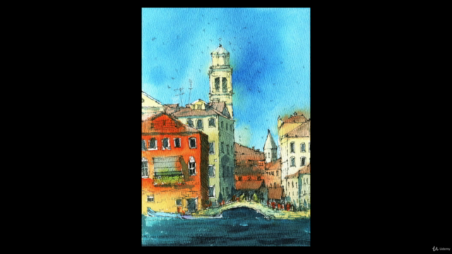 Ultimate Line and Wash: Techniques and Landscapes – Screenshot 1