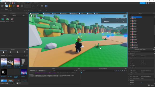 Create your first ROBLOX Simulator game – Screenshot 4