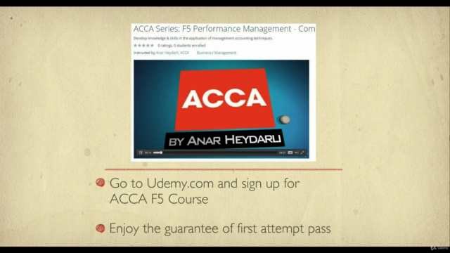ACCA Performance Management (PM) - Complete Course – Screenshot 4
