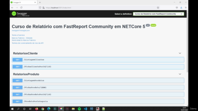 Relatórios em FastReport Community com .NET Core na Prática – Screenshot 1