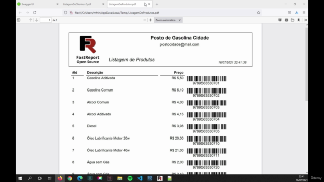 Relatórios em FastReport Community com .NET Core na Prática – Screenshot 2