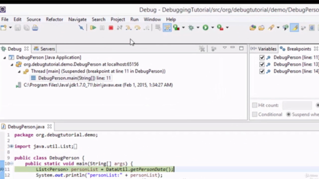 Eclipse Debugging Techniques And Tricks - Screenshot_01