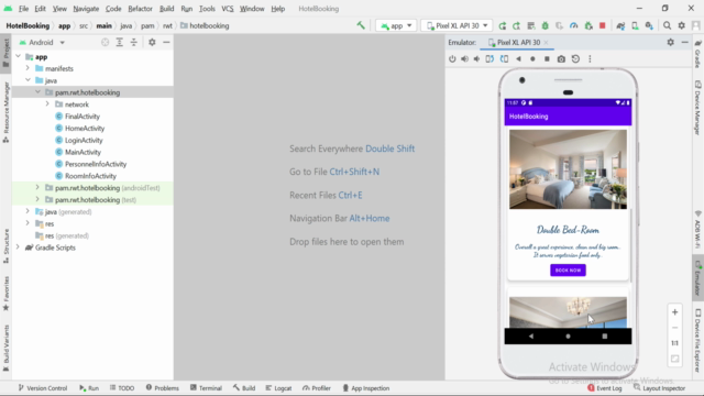 Android App Development,Hotel Booking App with API Integrate – Screenshot 1