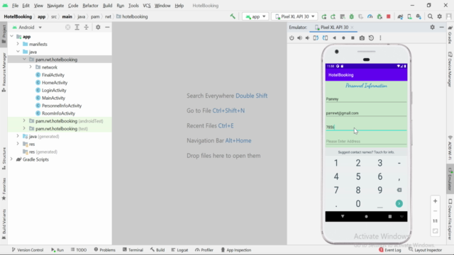 Android App Development,Hotel Booking App with API Integrate – Screenshot 2