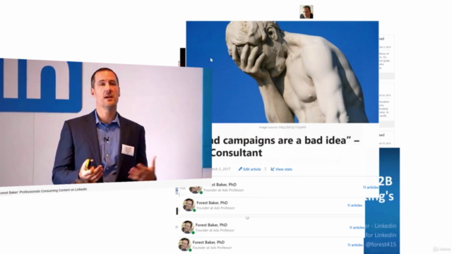 LinkedIn Advertising for Small Businesses or Beginners – Screenshot 1