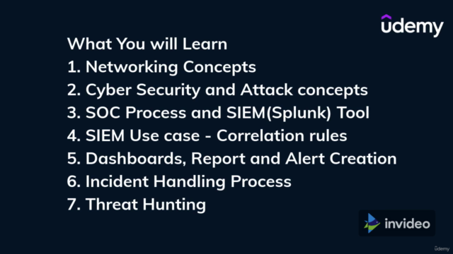 Cyber Security SOC Analyst Training - SIEM (Splunk) – Screenshot 1
