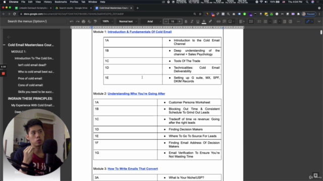 Cold Email Masterclass Course – Screenshot 4
